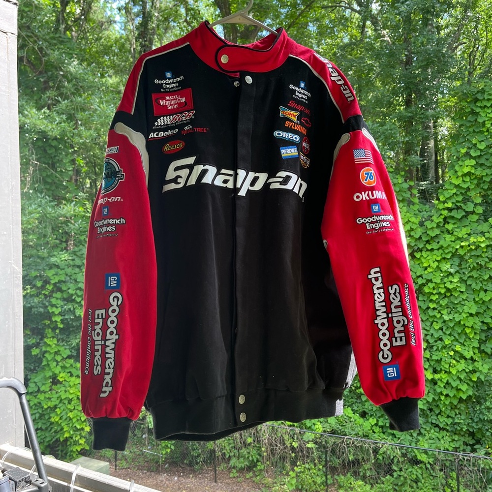Chase Authentics Black and Red Racing Jacket